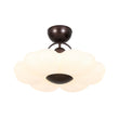 Load image into Gallery viewer, Farmhouze Light-Vintage White Flower Dimmable LED Ceiling Light-Ceiling Light-19.7 in-
