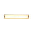 Load image into Gallery viewer, Farmhouze Light - White Glass Dimmable LED Brass Long Linear Vanity Wall Light - Wall Sconce - 26 in - 
