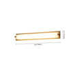 Load image into Gallery viewer, Farmhouze Light - White Glass Dimmable LED Brass Long Linear Vanity Wall Light - Wall Sconce - 26 in - 
