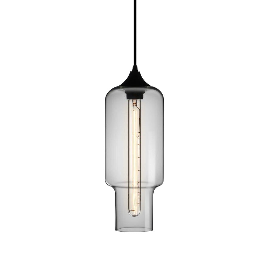 3-Light Elegant Glass Shade Pendant Light