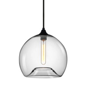 3-Light Elegant Glass Shade Pendant Light