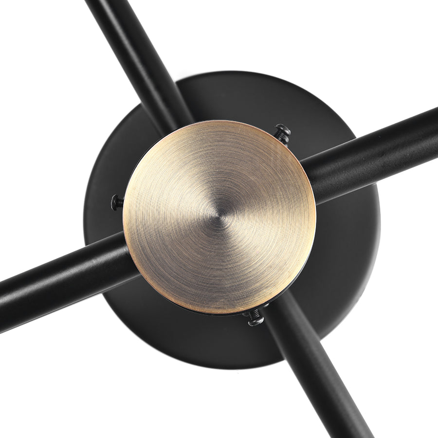 Farmhouse 3-Light Black Wall Sconce