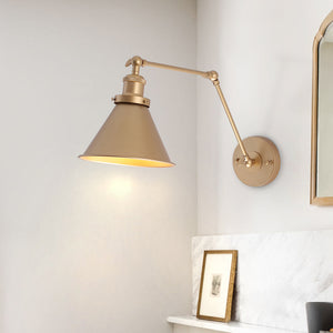 Farmhouse 1-Light Swing Arm Wall Sconce