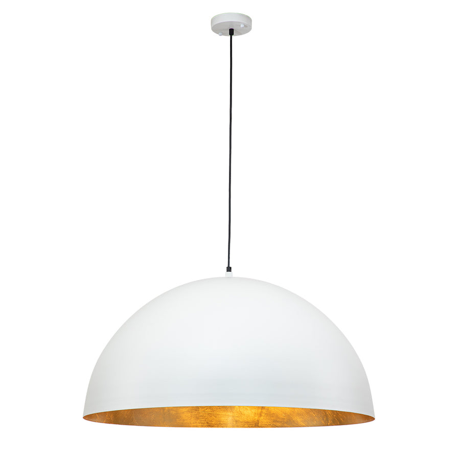 Modern Farmhouse Oversized Dome Pendant