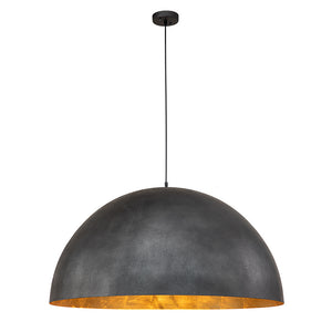 Modern Farmhouse Oversized Dome Pendant