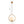 Load image into Gallery viewer, Farmhouze Light-1-Light Gold Circle Opal Glass Globe Pendant Light-Pendant-S-
