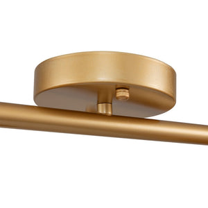 Farmhouze Light-4-Light Adjustable Gold Ceiling Track Light-Ceiling Light-Gold-