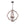 Load image into Gallery viewer, Farmhouze Light-4-Light Farmhouse Rustic Round Lantern Pendant-Chandelier--
