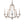 Load image into Gallery viewer, Farmhouze Light-5-Light Antique White Candle Style Lantern Chandelier -Chandelier--
