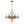 Load image into Gallery viewer, Farmhouze Light-6-Light Crystal Bead Vintage Metal Empire Candle Chandelier-Chandelier-6-Light-
