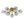 Load image into Gallery viewer, Farmhouze Light-Brass 9-Light Ice Glass Shade Sputnik Ceiling Light-Ceiling Light-9-Light-Brass
