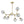 Load image into Gallery viewer, Farmhouze Light-Brushed Brass 8-Light Glass Ice Branching Chandelier-Chandelier-8-Light-Brass (Pre-Order)
