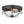 Load image into Gallery viewer, Farmhouze Light-Caged Seeded Glass Flush Mount Light-Ceiling Light--
