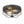 Load image into Gallery viewer, Farmhouze Light-Caged Seeded Glass Flush Mount Light-Ceiling Light--
