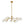 Load image into Gallery viewer, Farmhouze Light-Clear Glass Bubble Branching Sputnik Chandelier-Chandelier-18-Light-Gold
