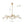 Load image into Gallery viewer, Farmhouze Light-Clear Glass Bubble Branching Sputnik Chandelier-Chandelier-18-Light-Gold
