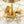 Load image into Gallery viewer, Farmhouze Light-Decorative Pattern Glass Globe Cluster Flush Mount-Chandelier-3-Lt-Brass (Pre-Order)
