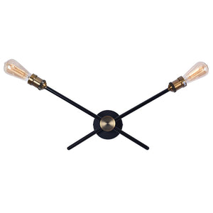 Farmhouze Light-Farmhouse 3-Light Black Wall Sconce-Wall Sconce-2 bulbs-