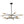 Load image into Gallery viewer, Farmhouze Light-Industrial Classic Linear Sputnik Light Fixture-Chandelier-6-Light-
