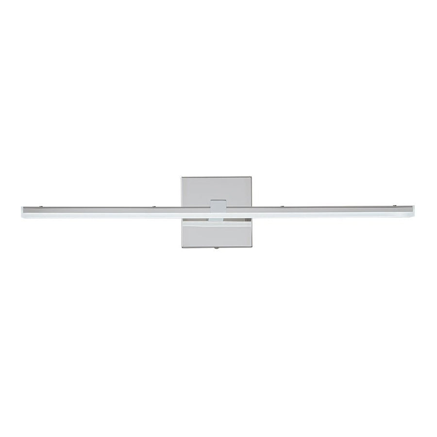 Farmhouze Light-Minimalist Chrome Dimmable LED Linear Vanity Light-Wall Sconce-Chrome-