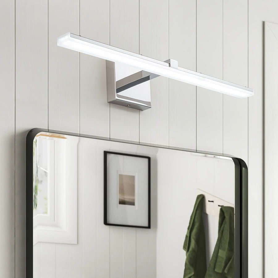 Farmhouze Light-Minimalist Chrome Dimmable LED Linear Vanity Light-Wall Sconce-Chrome-