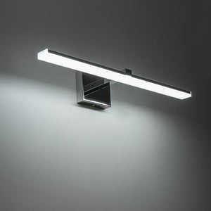 Farmhouze Light-Minimalist Chrome Dimmable LED Linear Vanity Light-Wall Sconce-Chrome-