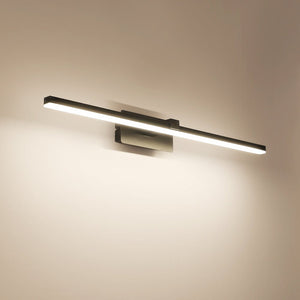 Farmhouze Light-Modern 1-Light Linear LED Bathroom Vanity Wall Sconce-Wall Sconce-Black-23in