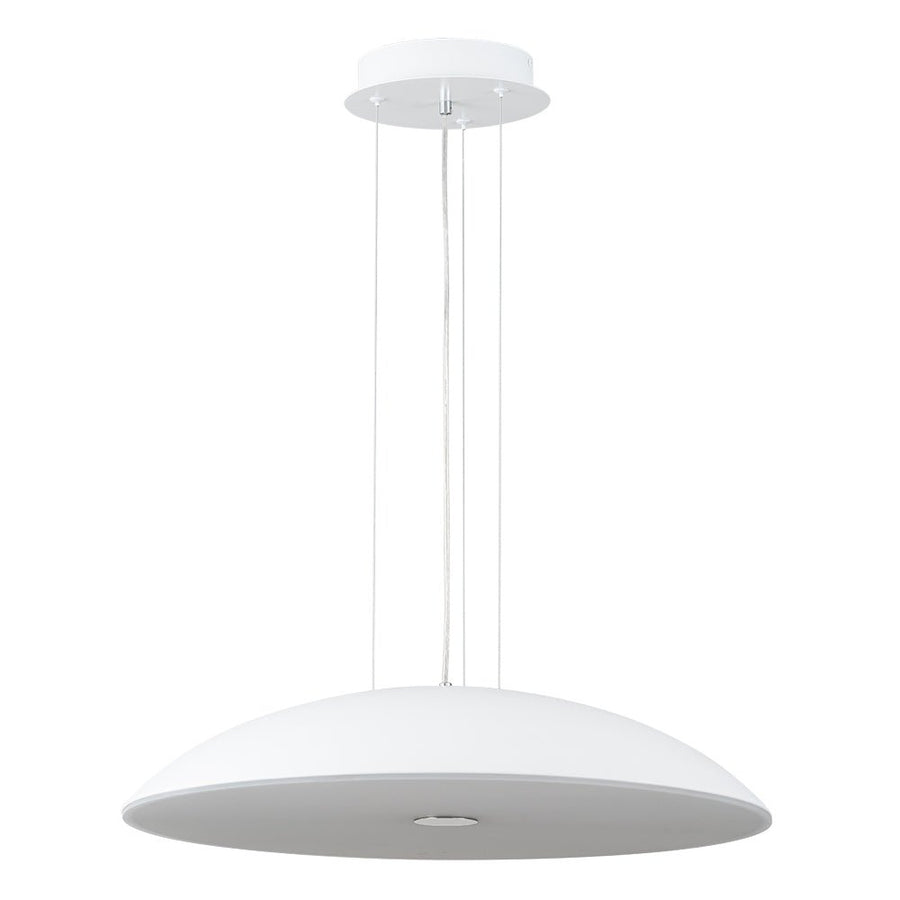 Farmhouze Light-Modern Dimmable LED Wide Dome Pendant Light-Chandelier-White (Pre-Order)-