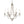 Load image into Gallery viewer, Farmhouze Light-Modern Farmhouse 6-Light Candle Empire Chandelier-Chandelier-Nickel-
