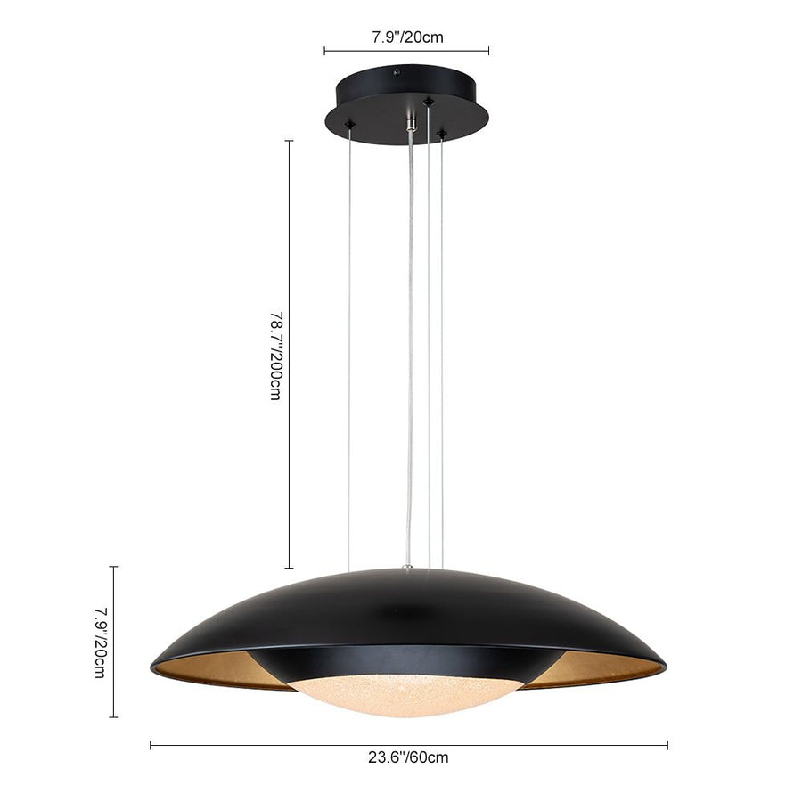 Farmhouze Light-Nordic Large Saucer Dimmable LED Pendant Light-Chandelier-White (Pre-Order)-