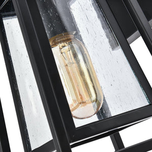 Farmhouze Light-Seeded Glass Outdoor Wall Lantern-Wall Sconce-S-