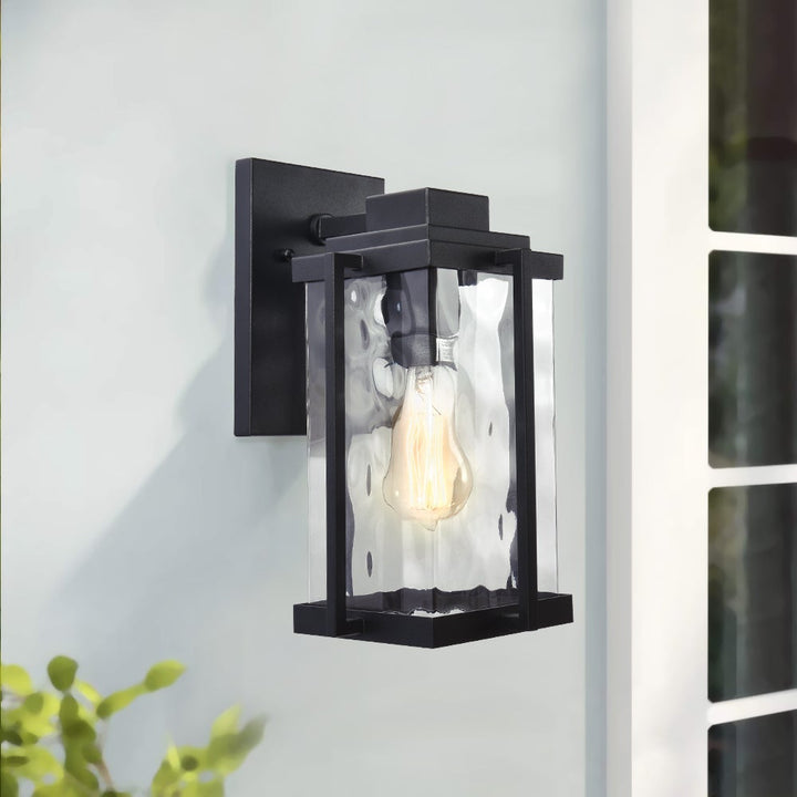 Farmhouze Light-Square Glass Outdoor Wall Sconce-Wall Sconce-S-