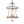 Load image into Gallery viewer, Farmhouze Light-Vintage Distressed 3-Light Metal Lantern Pendant Light-Chandelier-Rusty-
