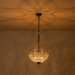 Farmhouze Light-Vintage French Bronze Empire Crystal Chandelier-Chandelier-Bronze-