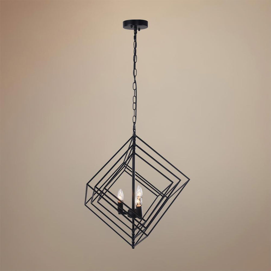 Farmhouze Lighting-Farmhouse 3-Light Square Pendant-Pendant-Default Title-