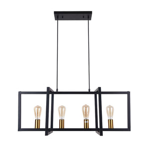 Farmhouze Lighting-Farmhouse 4-Light Kitchen Island Linear Pendant-Pendant-Default Title-