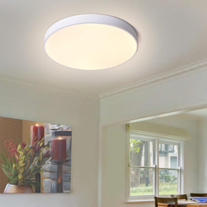 Farmhouze Lighting-Ultra-thin Round Flush Mount Ceiling Light-Ceiling Light-11"-White